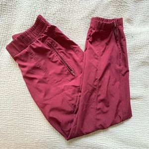 Old Navy active maroon joggers